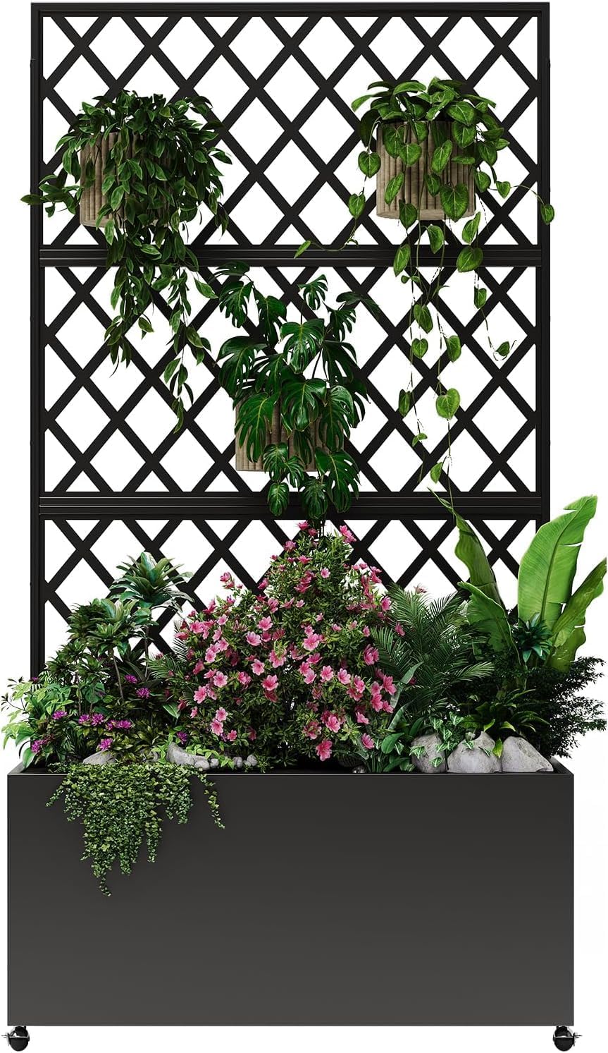 Raised Bed Planter Box - Verhoogd plantenbak van gegalvaniseerd staal met