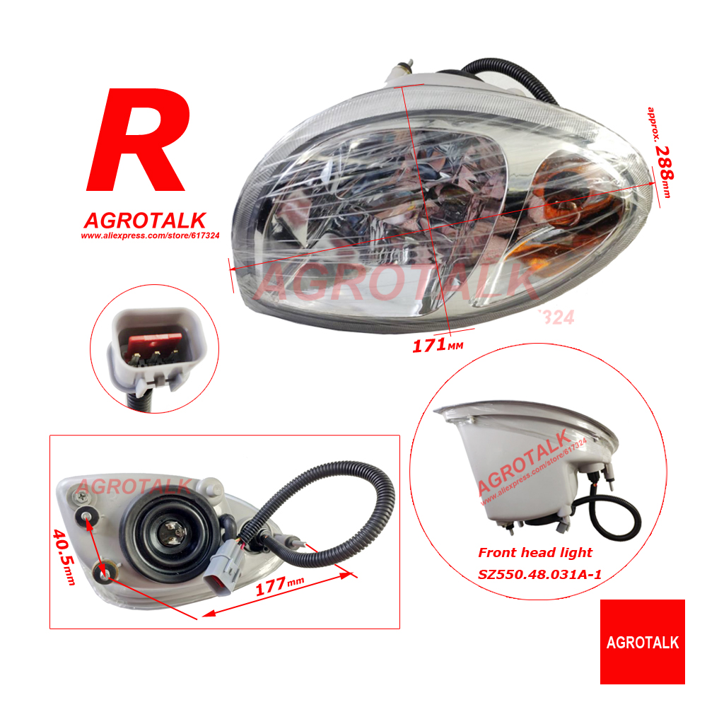 Gardening Tools China - Voor Head Lamp Rechts/Links Voor China
