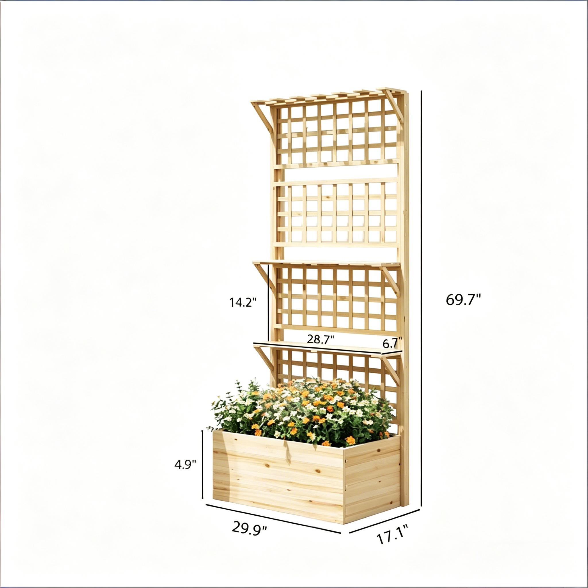 Verhoogde plantenbak voor de t - Raised Bed Planter Box recensie en prijs
