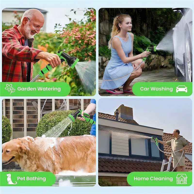 Tuinslangspuit met 10 sproeipa - Gardena Hose Comfort recensie en prijs
