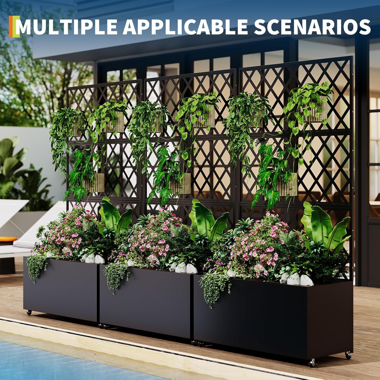 Verhoogd plantenbak van gegalv - Raised Bed Planter Box recensie en prijs