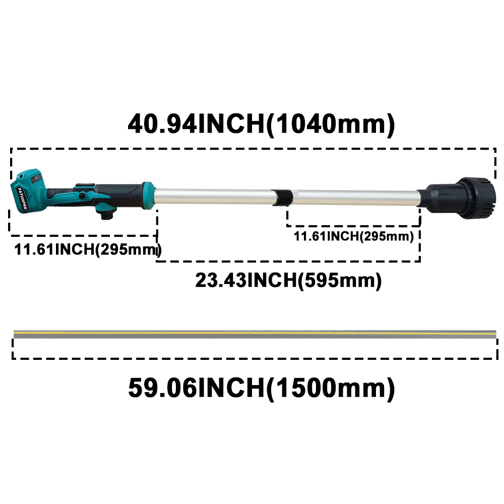PATUOPRO Draadloze Stick Trans - Gardening Tools China recensie en prijs