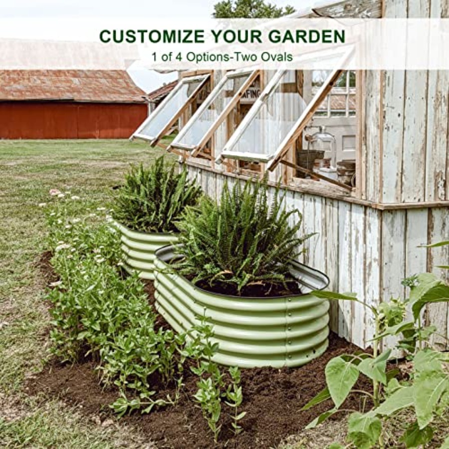 Modulaire, verrijpte tuinbedde - Raised Bed Planter Box recensie en prijs