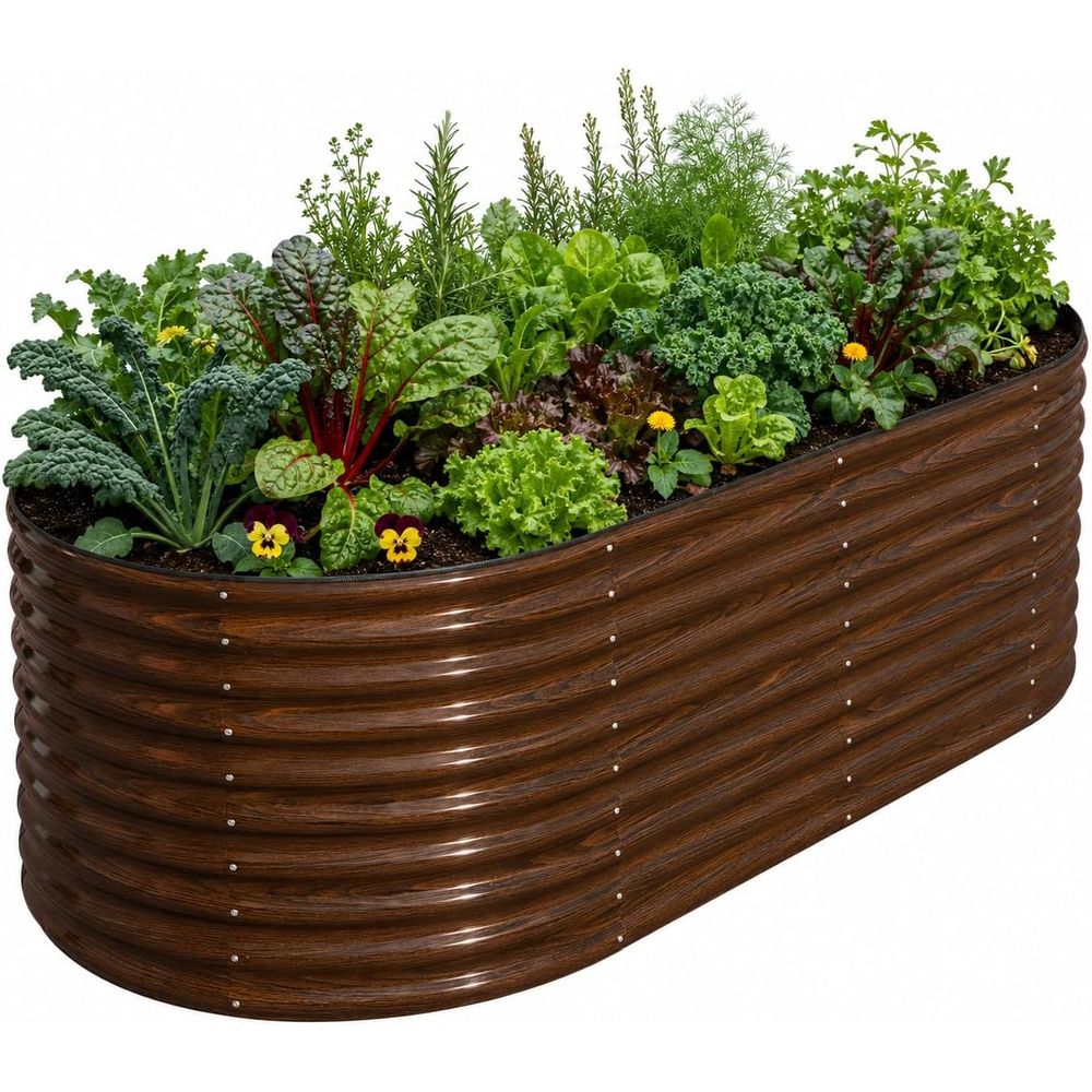 36 cm hoge verhoogde moestuinb - Raised Bed Planter Box recensie en prijs