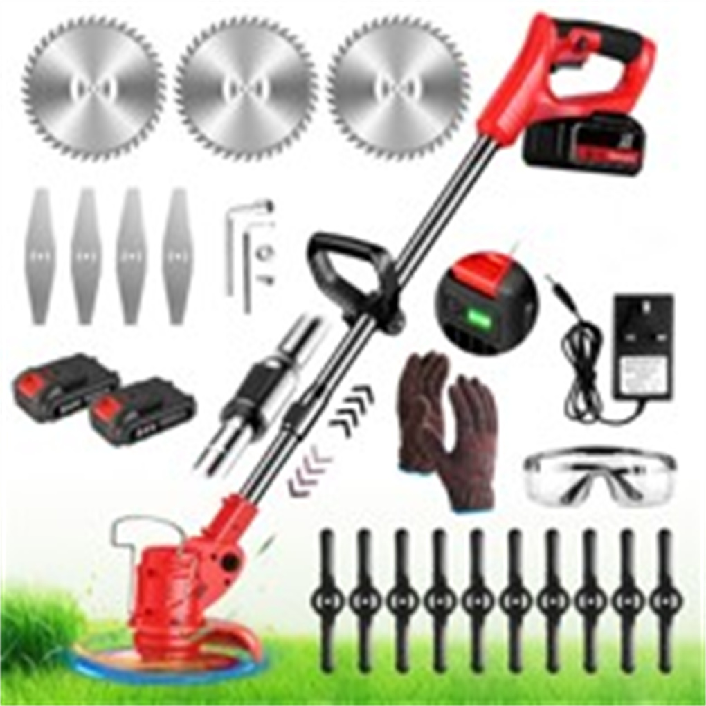 Borstelloze elektrische grasma - Gardening Tools Uk recensie en prijs