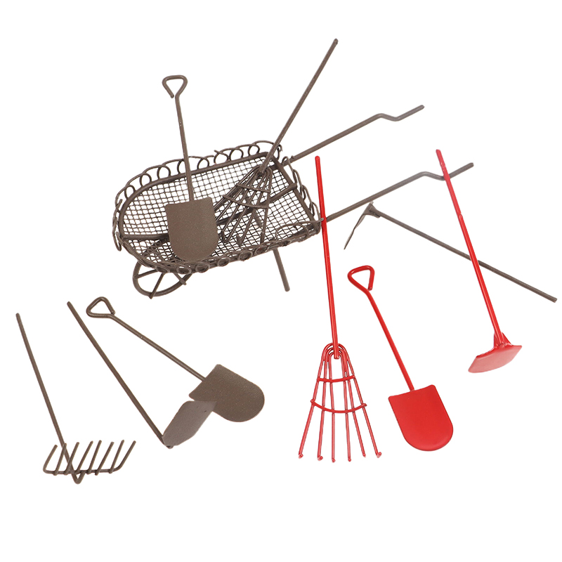 1/12 Poppenhuis Simulatie Tuin - Gardening Tools Bag recensie en prijs