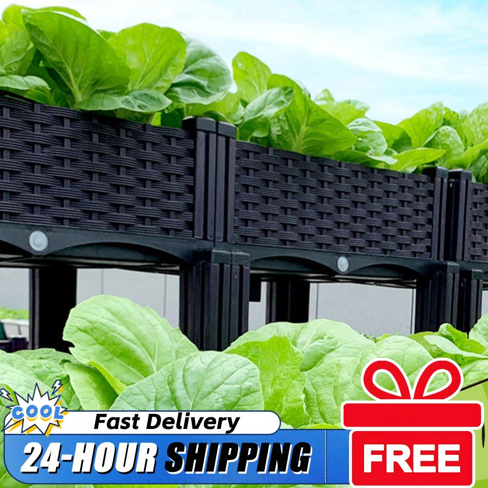 Verhoogde plantenbak van kunst - Raised Bed Planter Box recensie en prijs