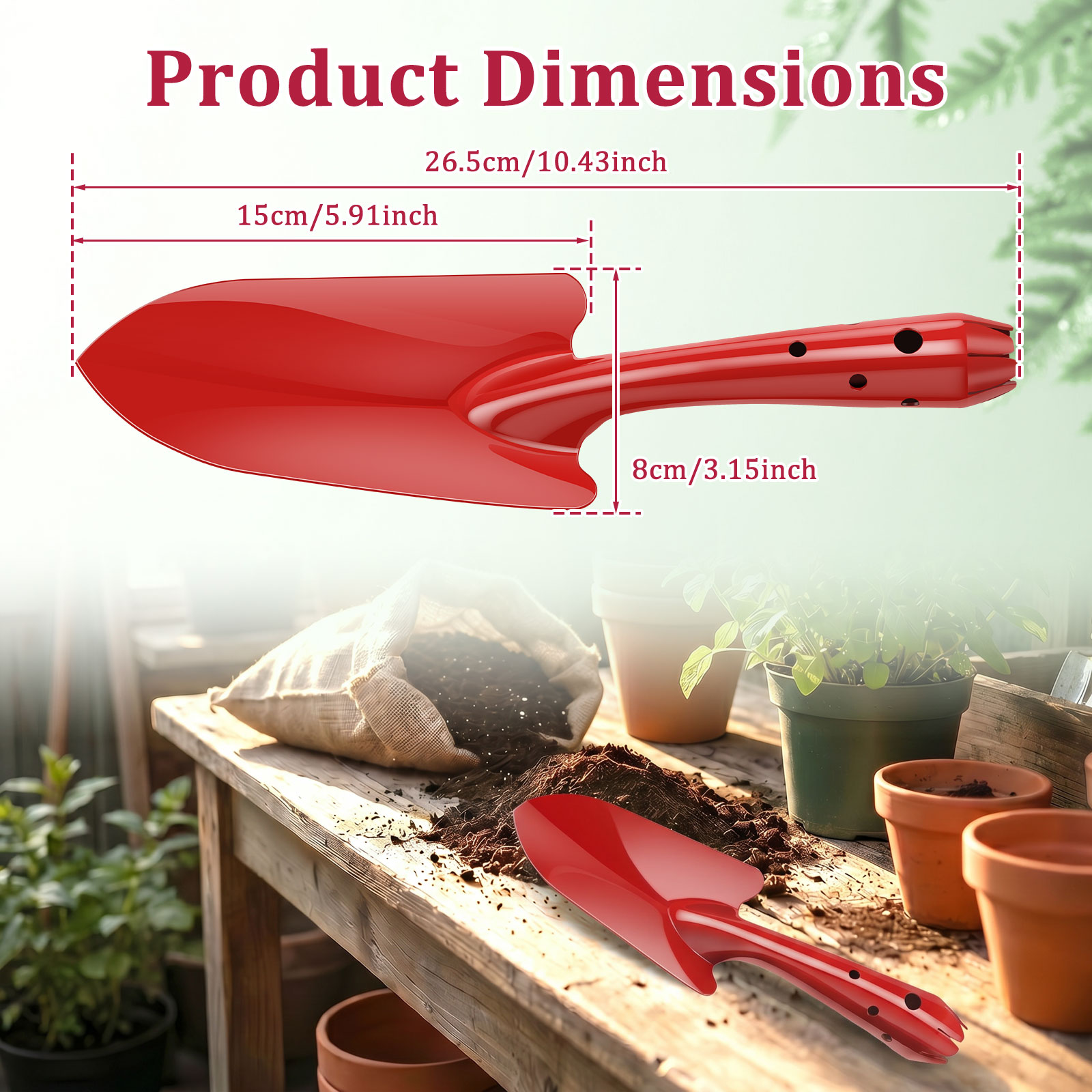 Tuinschepje Roestbestendig met - Garden Hand Trowel recensie en prijs