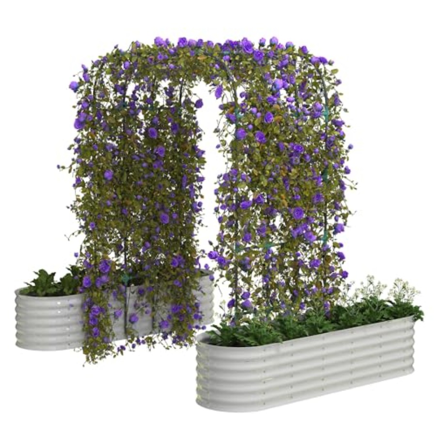 96 cm hoge gegalvaniseerde ver - Raised Bed Planter Box recensie en prijs