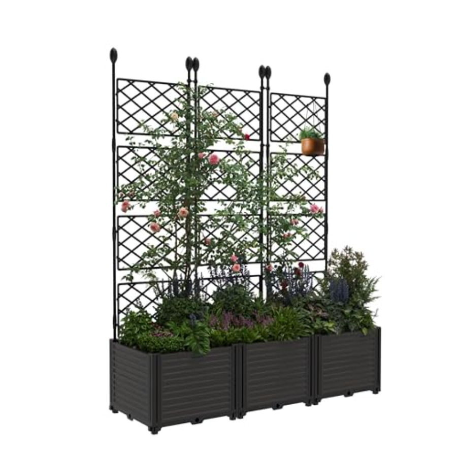3-delige modulaire verhoogde t - Raised Bed Planter Box recensie en prijs