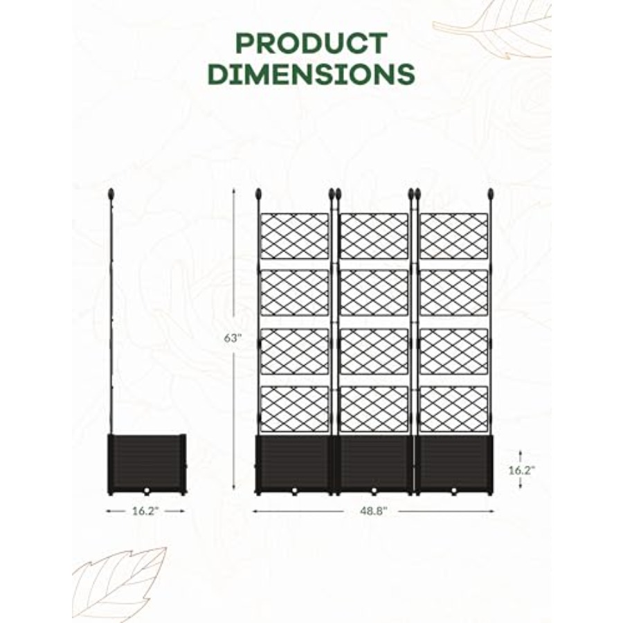 3-delige modulaire verhoogde t - Raised Bed Planter Box recensie en prijs